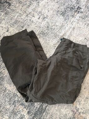 Eddie Bauer Olive Green Cargo Pants